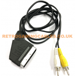 Nintendo Entertainment System NES video audio AV EuroSCART Cable